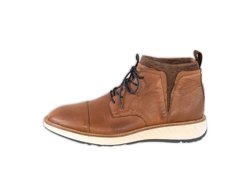 Men Cordoba Boots In Dark Oak Dressy Chelsea Boot Style 