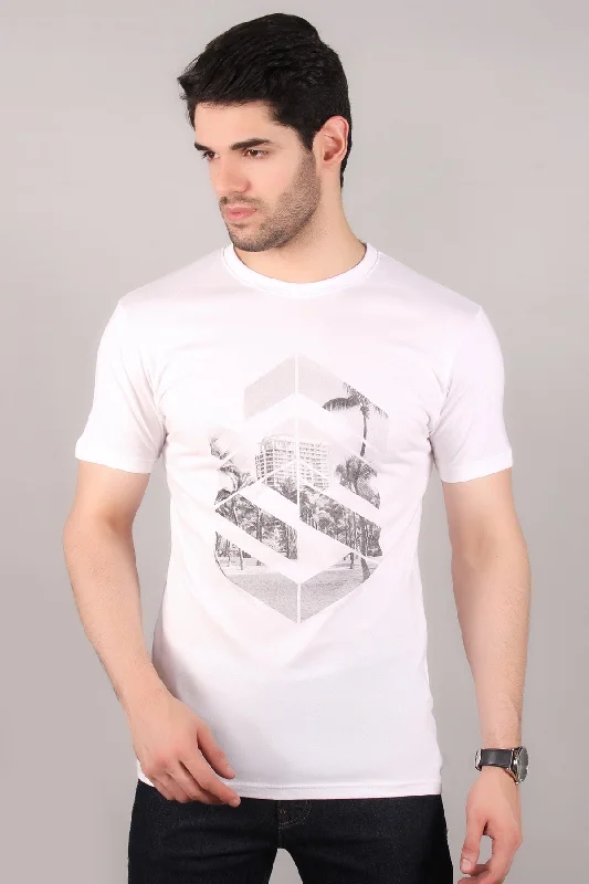 Mens "ARMAN" Cotton Graphic Tees Leather Driving Shoe Style  