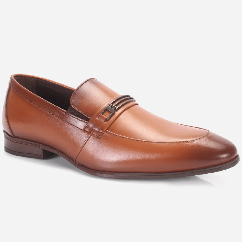 Mens "JOBAN" Leather Formal Slip-on Dress Shoes Paisley Print Shoe Design  