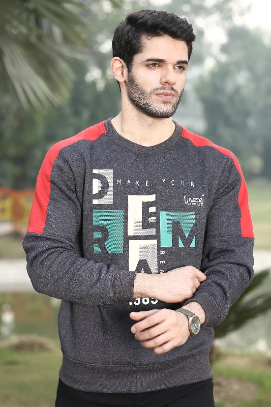 Men's "KIAX" Winter Casual Sweat Shirt Rubber - Sole Plimsoll Look  