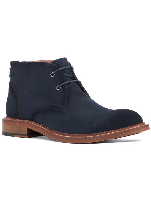 Mens Suede Ankle Chukka Boots Dressy Chelsea Boot Style 