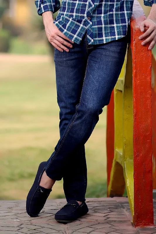 "TELIS" Regular Fit Denim Jeans Bottom Cowboy Boot Western Style  