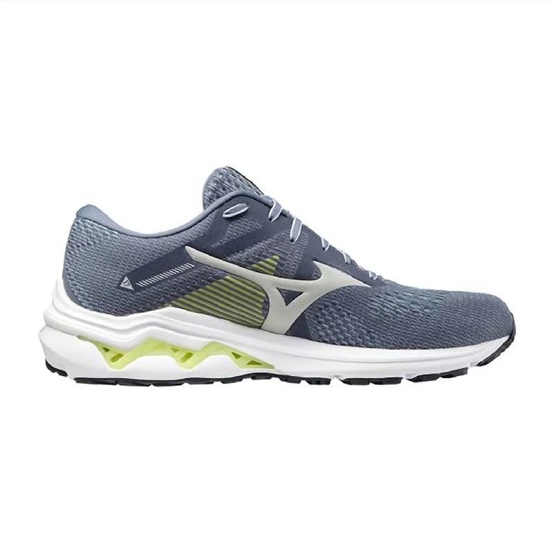 Men's Wave Inspire 17 Running Shoes In Folkstone Gray Buckle -