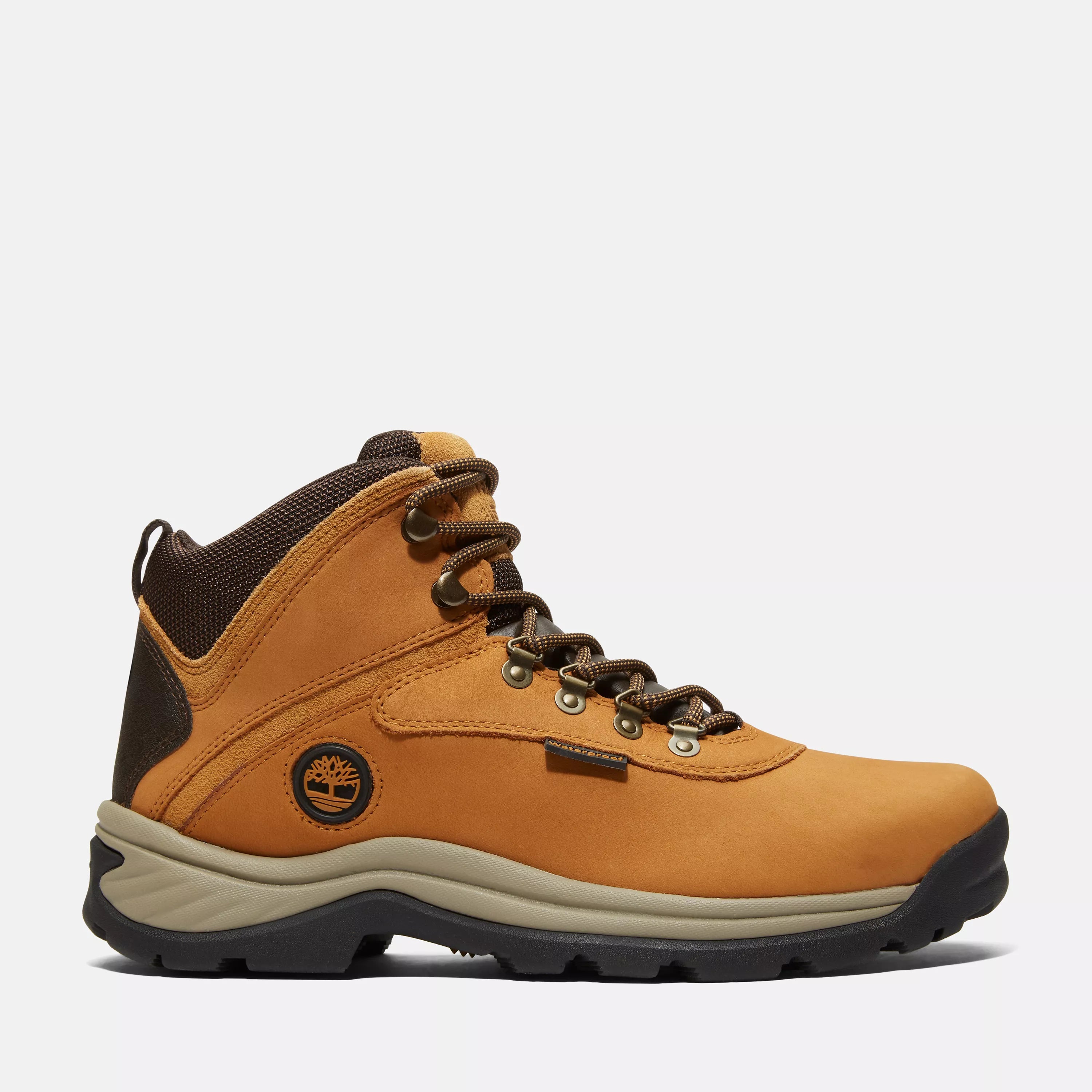 Men's White Ledge Waterproof Mid Hiker Boot Minimalist Sneaker Style  