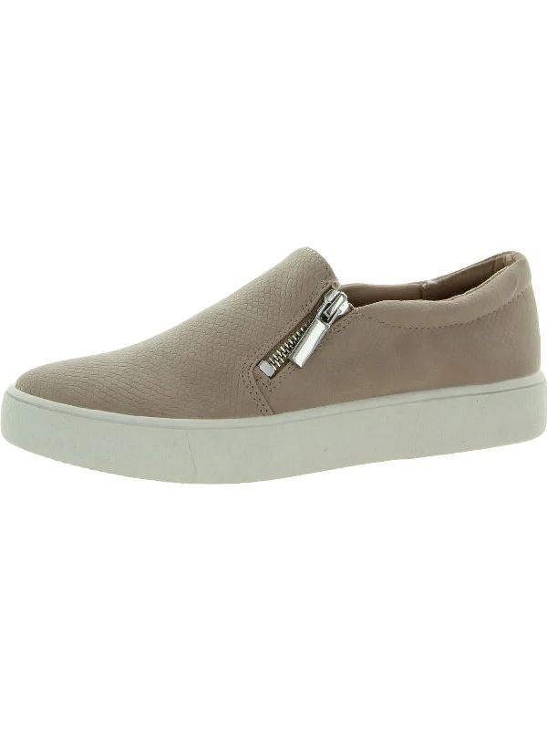 Moira Womens Faux Leather Slip-On Casual and Fashion Sneakers Cowboy Boot Western Style  