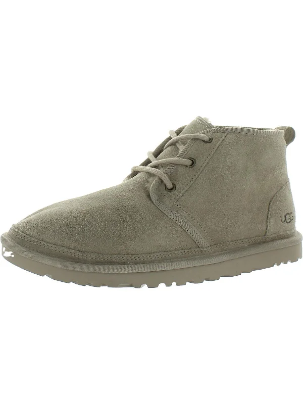 Neumel Mens Suede Casual Chukka Boots Hip - Hop Sneaker Style  