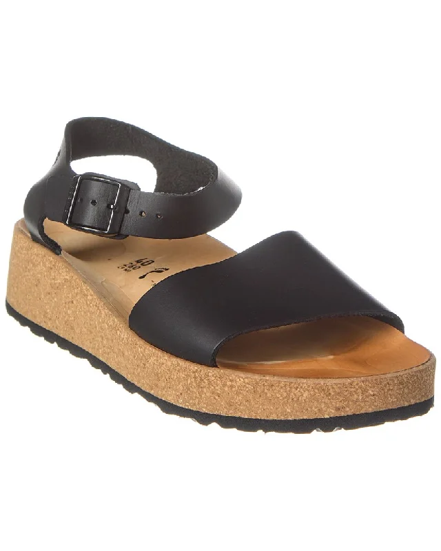 Papillio by Birkenstock Glenda Leather Sandal Minimalist Sneaker Style  