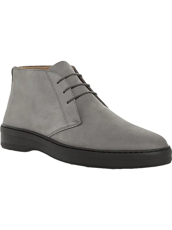 Reade Mens Nubuck Ankle Chukka Boots Tech - Inspired Sneaker Look  