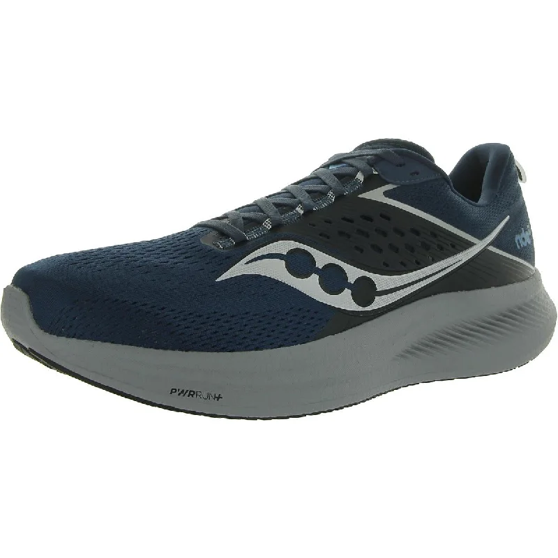 Ride 17 Mens Lace Up Flat Running & Training Shoes Blue Coast Loafer Aesthetic 