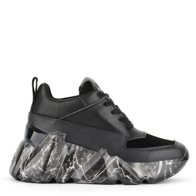 Space Kick Max Distressed Leather Shoe Style  
