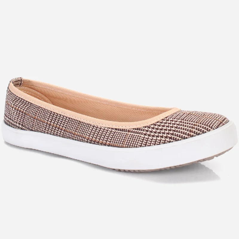 Women "HAMSY" Casual Slip-ons Canvas Trainers Hiking Boot Durability Style  