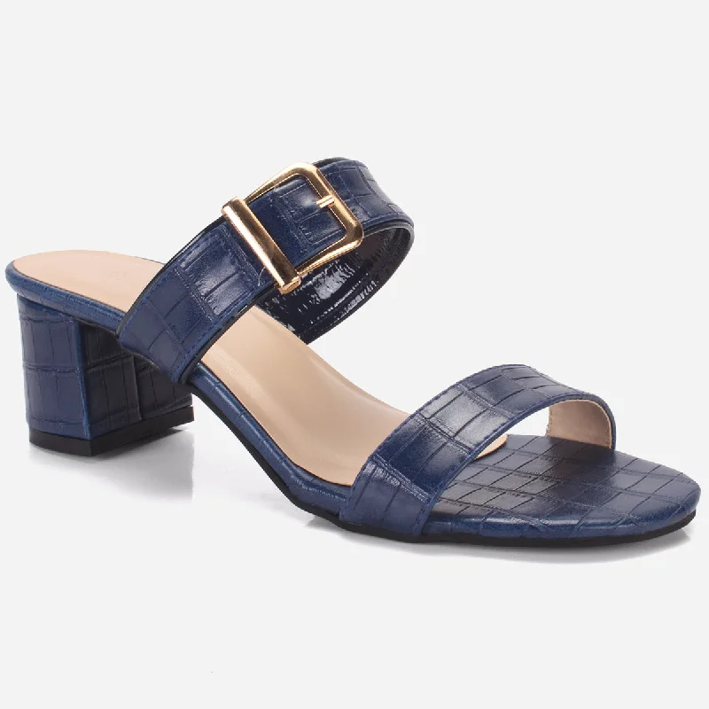 Women "PINKOLA" Block Heel Summer Sandals Retro Basketball Sneaker Design  