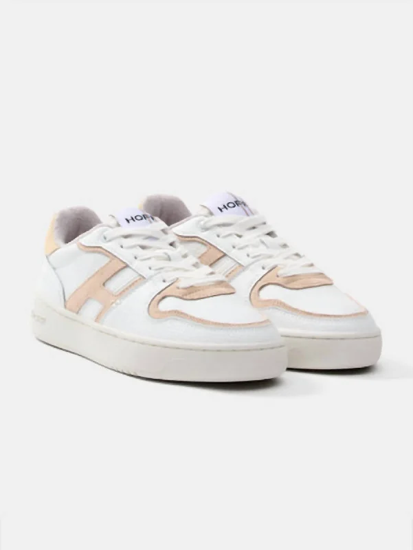 Women's Covent Garden Sneaker In Nude Vintage Oxford Appeal 