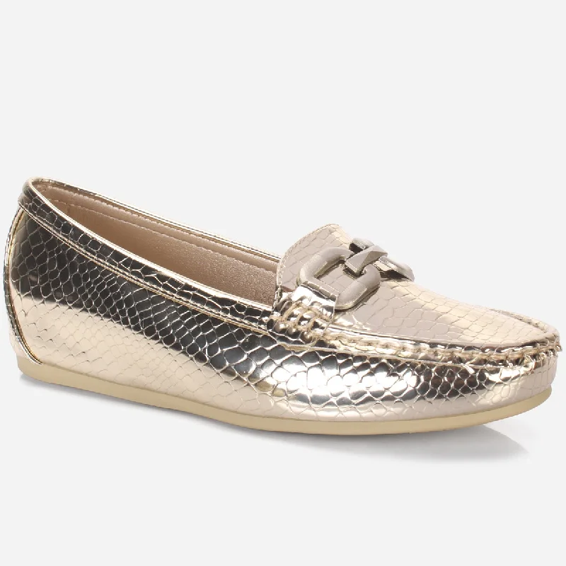 Womens "ELENA" Wedge Comfy Slide In Moccasins Slide Sandal Beach Style  