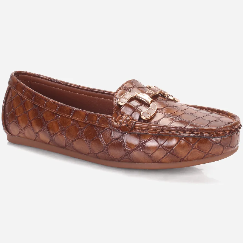 Womens "MAEYRUM" Flat Comfy Slide In Moccasins Desert Boot Utility Style  
