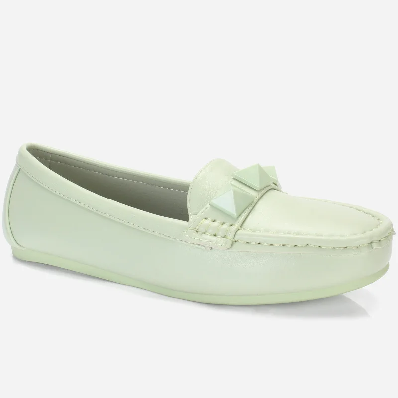 Womens "ORPHIA" Flat Comfy Slide In Moccasins Hip - Hop Sneaker Style  