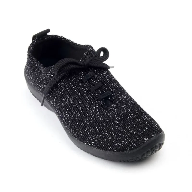 Women's Shocks Ls Shoe In Starry Black Comfortable Derby Style  