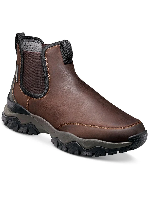 Xplor Gore Boot Mens Leather Lug Sole Ankle Boots Desert Boot Utility Style  