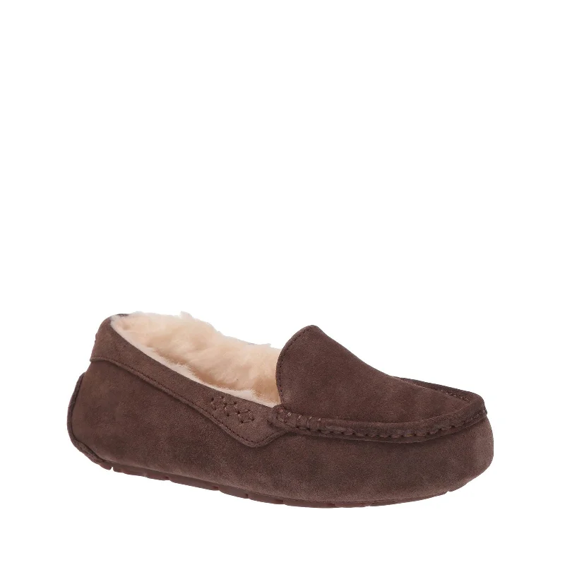Women's Shoes UGG ANSLEY Indoor/Outdoor Moccasin Slippers 1106878 ESPRESSO Beaded Moccasin Design Women's Shoes UGG ANSLEY Indoor/Outdoor Moccasin Slippers 1106878 ESPRESSO Beaded Moccasin Design