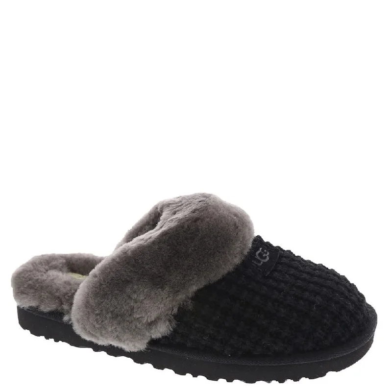 Women's Shoes UGG COZY Knit Platform Slide Slippers 1117659 BLACK Edwardian Shoe Look Women's Shoes UGG COZY Knit Platform Slide Slippers 1117659 BLACK Edwardian Shoe Look