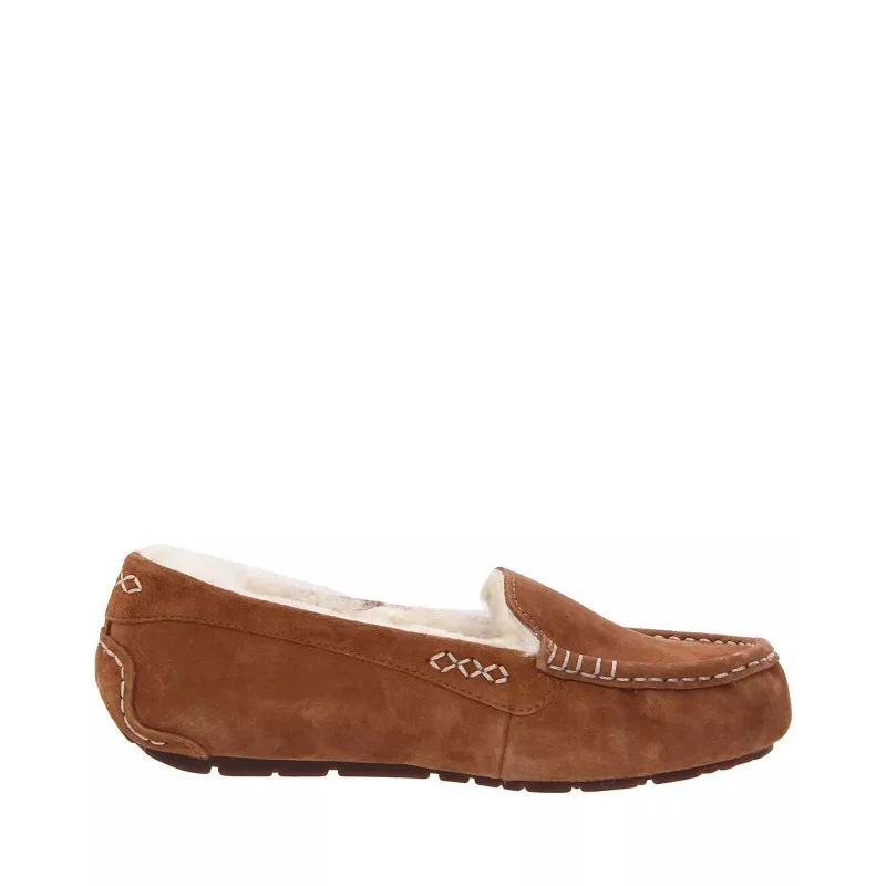 Women's Shoes UGG Ansley Moccasin Slippers 3312 Chestnut Chunky Platform Sneaker Style Women's Shoes UGG Ansley Moccasin Slippers 3312 Chestnut Chunky Platform Sneaker Style