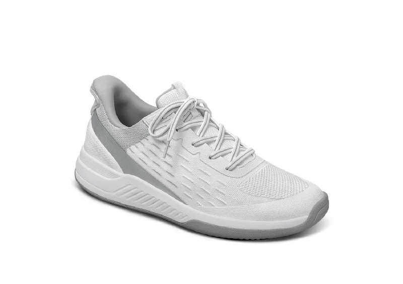 Ace Pickleball Hands-Free - White/Gray Bespoke Shoe Aesthetic 