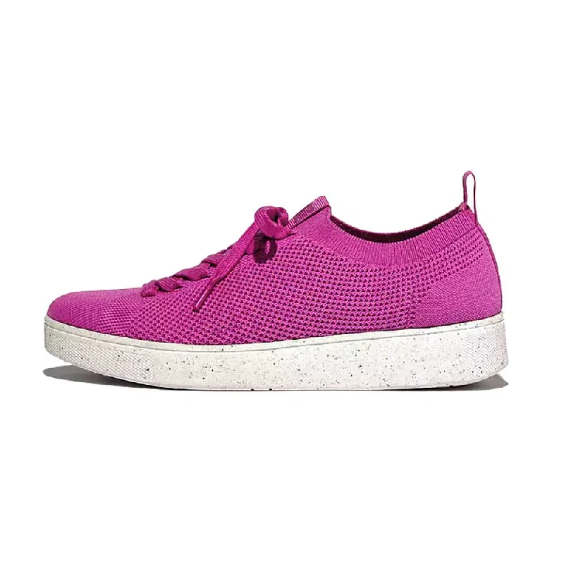 FitFlop Rally E01 Multi-Knit Trainer Sneaker Shoes - Miami Violet Hiking Boot Durability Style  