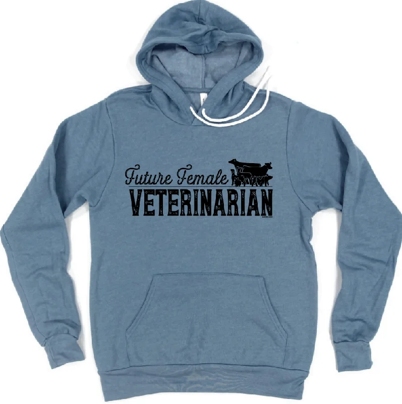 Future Female Veterinarian Hoodie (S-3XL) Unisex - Multiple Colors!