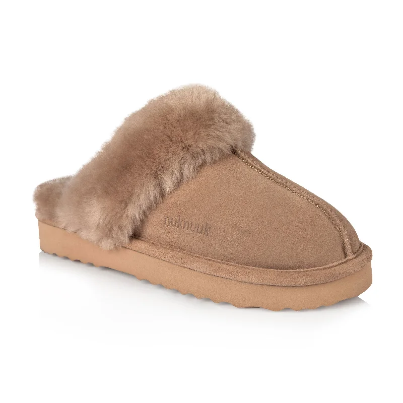 Harlow Women's Slipper (Bronze) Victorian - Era Boot Style  