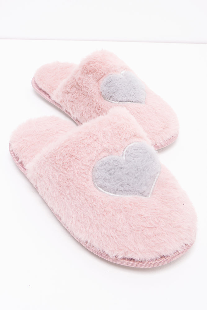 Heart Slipper Pink Skateboarding Sneaker Style  