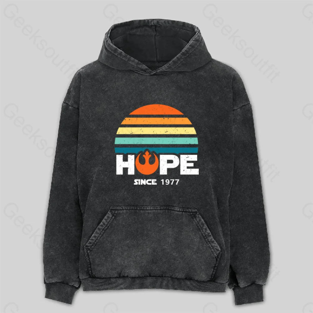 Hope Since 1977 Washed Hoodie