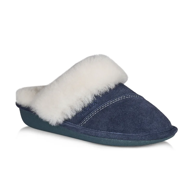 Joy Women's Slipper (Navy Blue) Glow - in - the - Dark Shoe Design  
