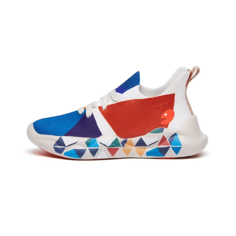 Triangle Puzzle Mijas I Kid Edwardian Shoe Look  