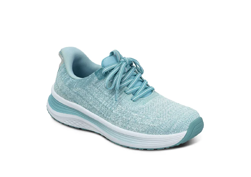 Nira Hands-Free - Turquoise Hemp - Material Shoe Style  