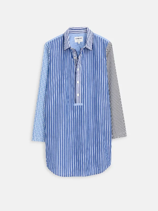 P'Jimmies Night Shirt in Stripe