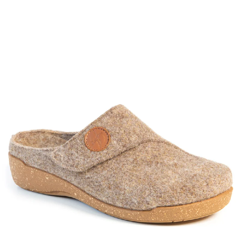 Portofino Women's Melina ND-31803 BEIGE Inflatable Shoe Look 