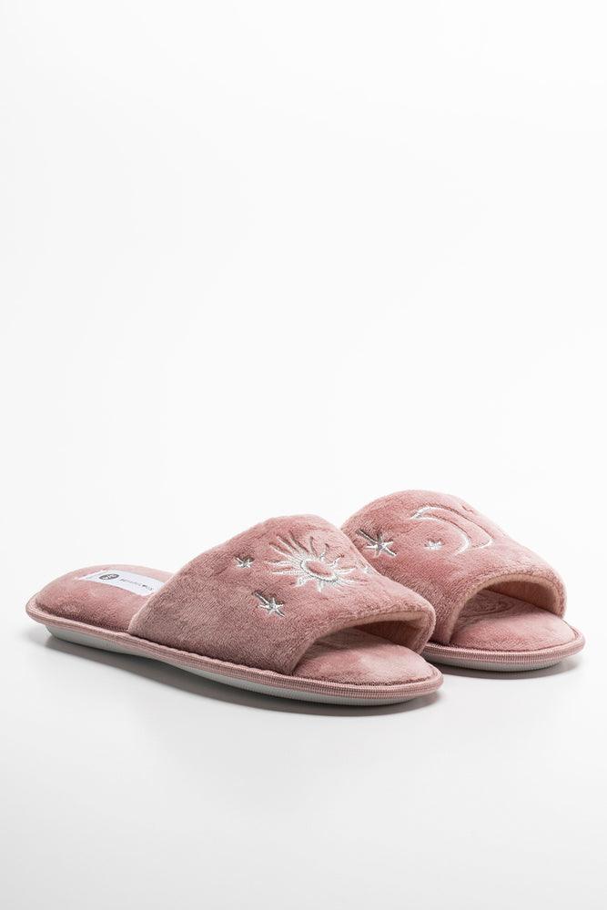Slipper Pink Comfortable Derby Style  