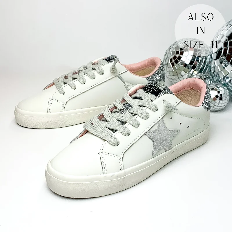 Vintage Havana | Adina Sneakers in Blush Open - Lacing Derby Look  