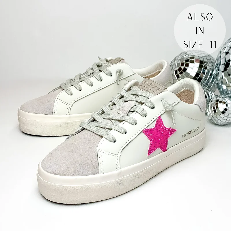Vintage Havana | Orna Sneakers in Pink Pop Quick - Dry Hiking Shoe Style   