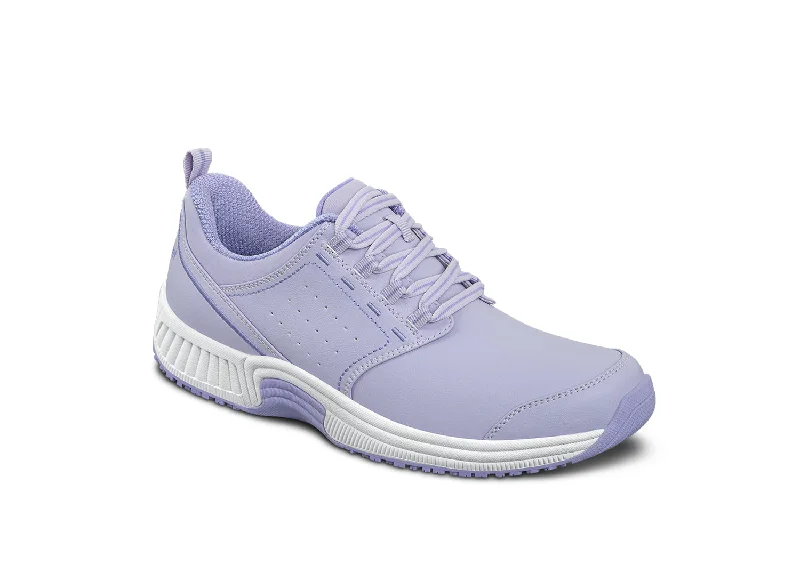 Talya - Lavender Leather Driving Shoe Style  