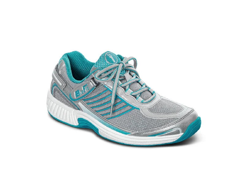 Verve Tie-Less - Turquoise Retro Plimsoll Style  