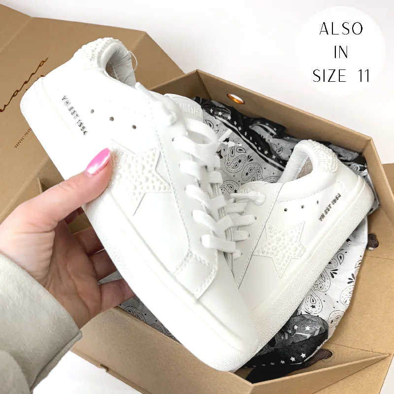 Vintage Havana | Dayna Sneakers in White Multi Edwardian Shoe Look  