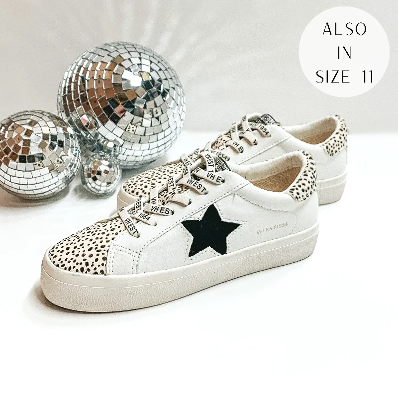 Vintage Havana | Forever Sneakers in Wild Cheetah Print Lightweight Tennis Sneaker Look  
