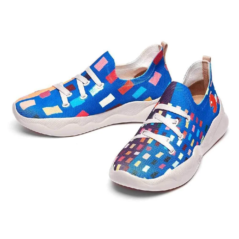 Color Block Mijas I Women Artisan - Crafted Loafer Style  
