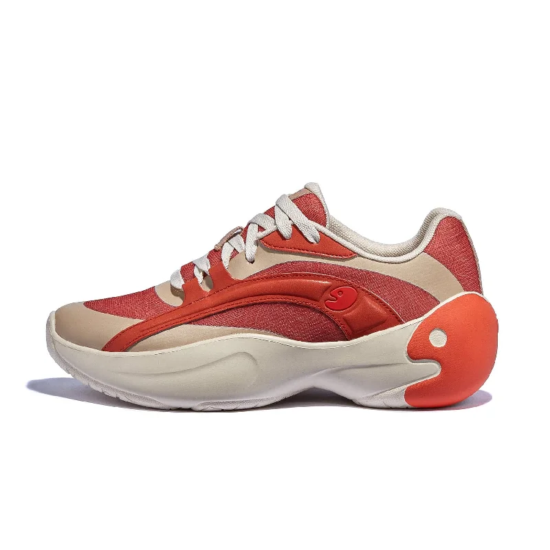 Flaming Red Salamanca II Women Performance Running Sneaker Look  