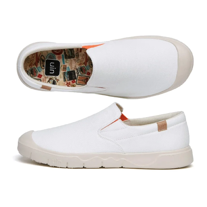 Pure White Canvas Cadiz I Women Vintage Oxford Appeal 