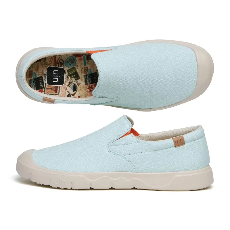 Blue Sky Canvas Cadiz I Women Lightweight Tennis Sneaker Look  