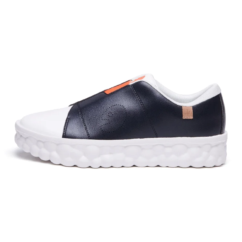 Black & White Las Ramblas I Women Memory - Foam Slipper Look  