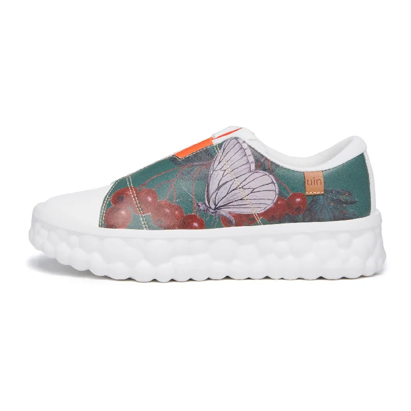 Jan Van Kessel the Elder Butterfly and Hawthorn Las Ramblas Women Metallic Trim Shoe Design  