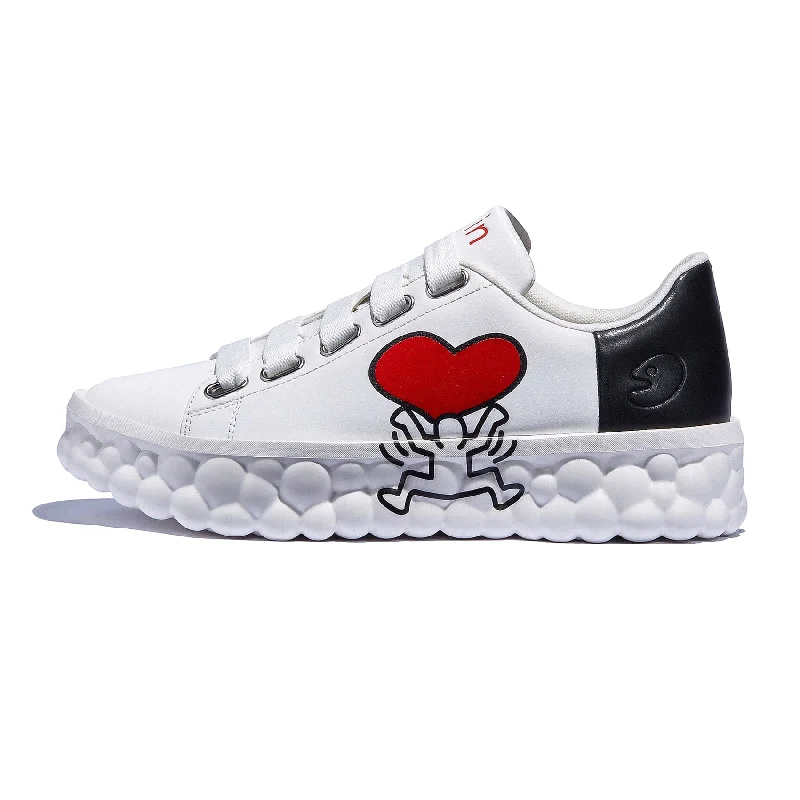 Give You My Heart Las Ramblas VI Women Retro Basketball Sneaker Design  